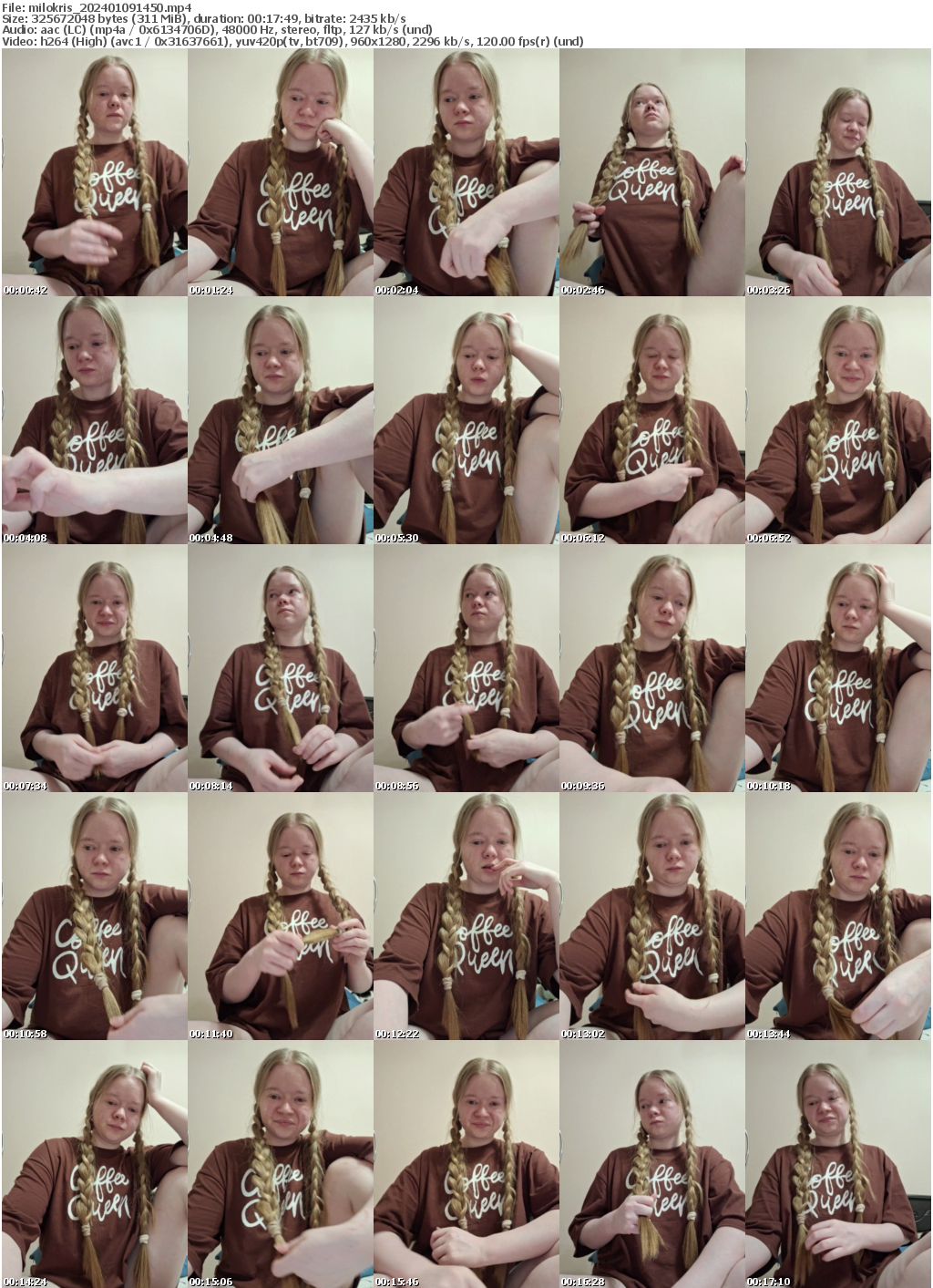 Preview thumb from milokris on 2024-01-09 @ bongacams