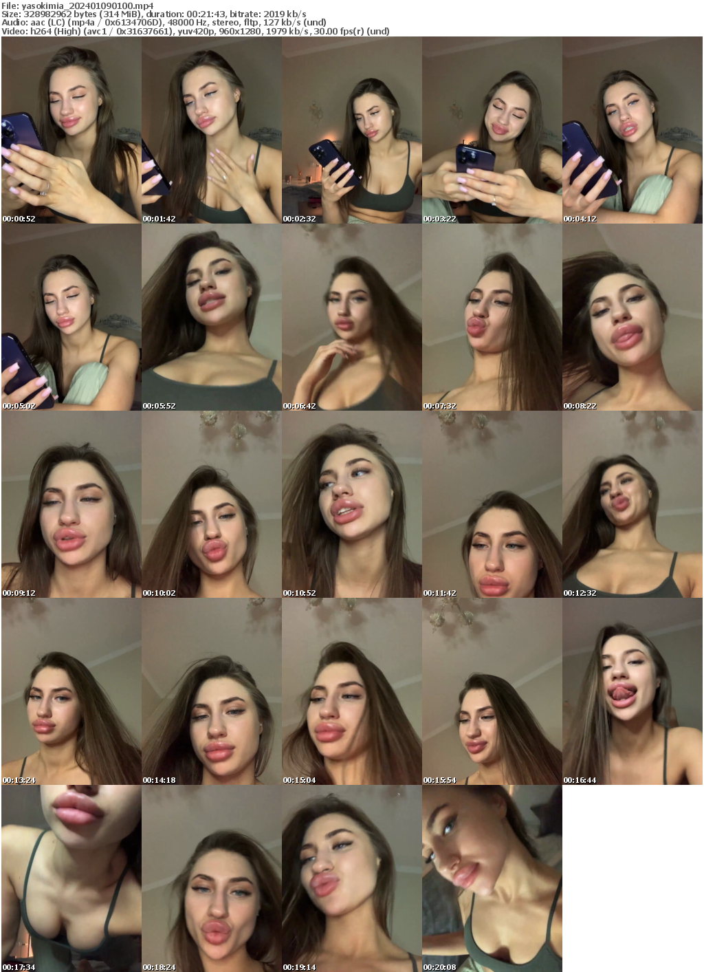 Preview thumb from yasokimia on 2024-01-09 @ bongacams