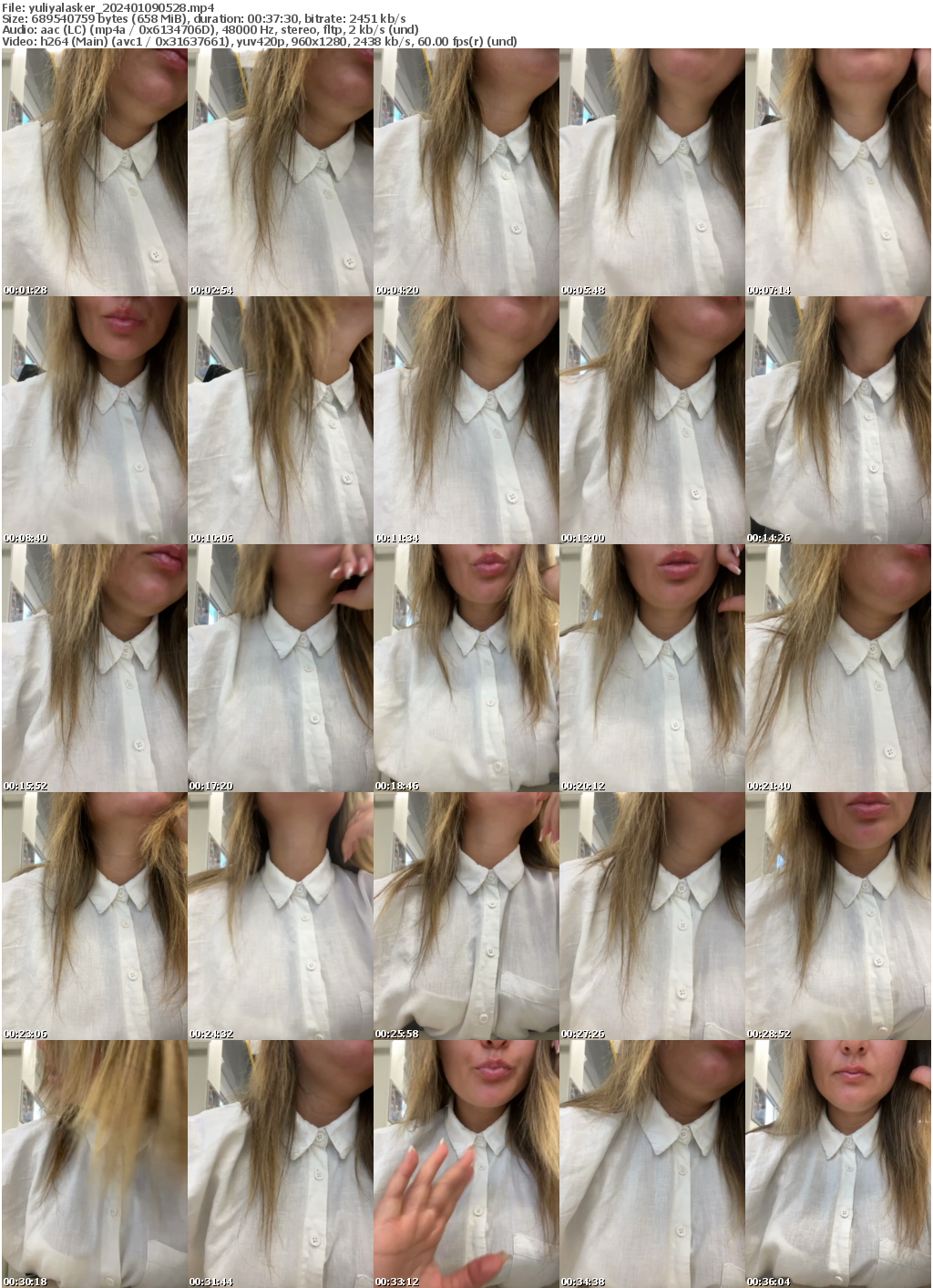 Preview thumb from yuliyalasker on 2024-01-09 @ bongacams