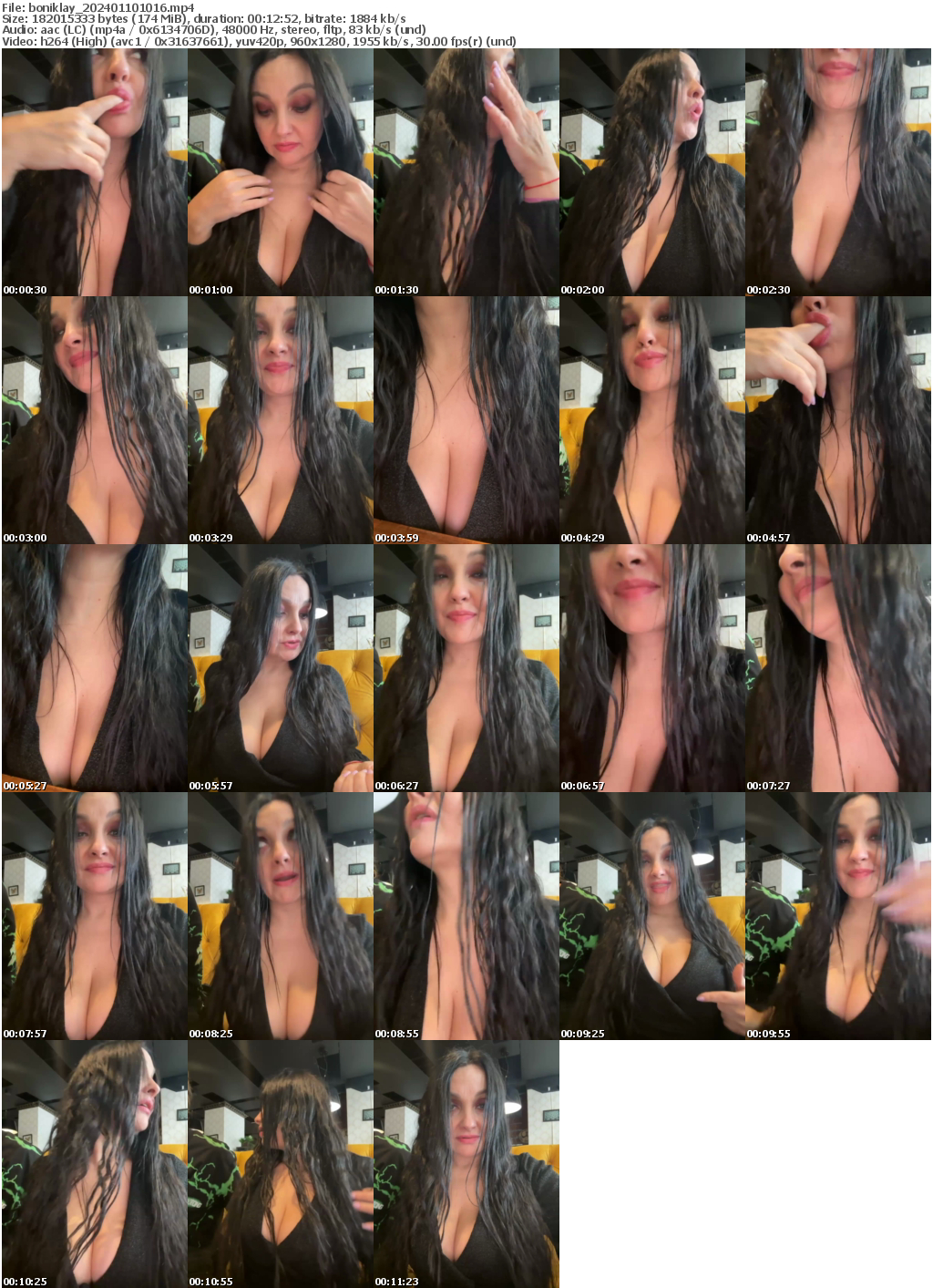 Preview thumb from boniklay on 2024-01-10 @ bongacams