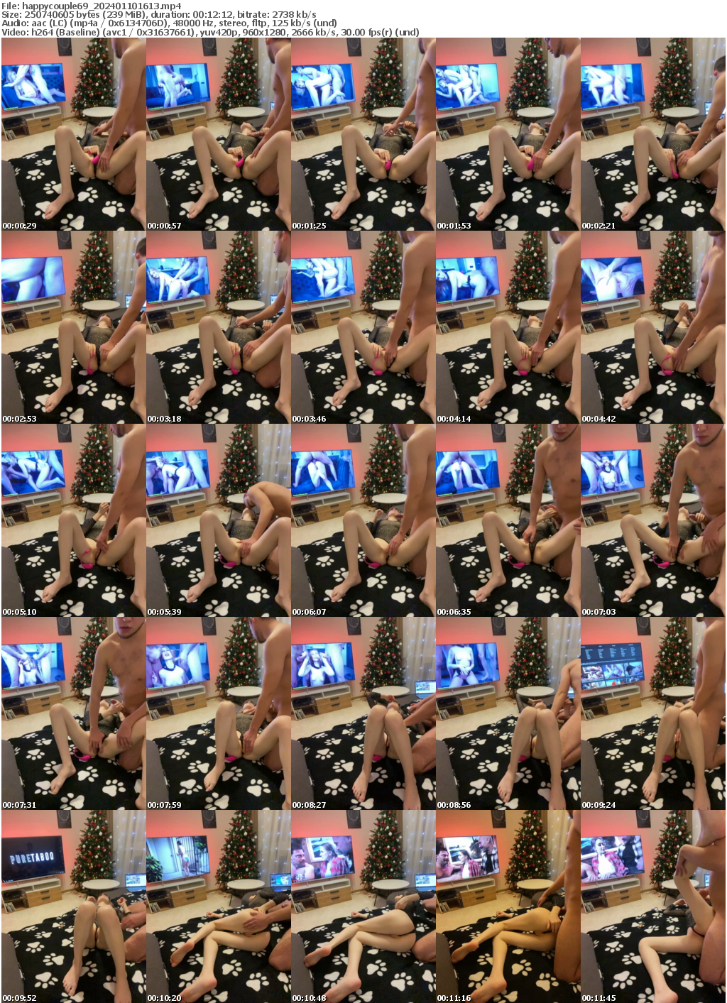 Preview thumb from happycouple69 on 2024-01-10 @ bongacams