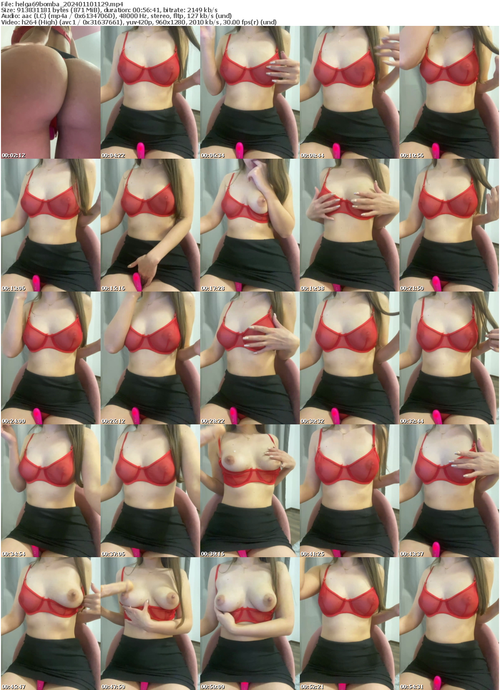 Preview thumb from helga69bomba on 2024-01-10 @ bongacams