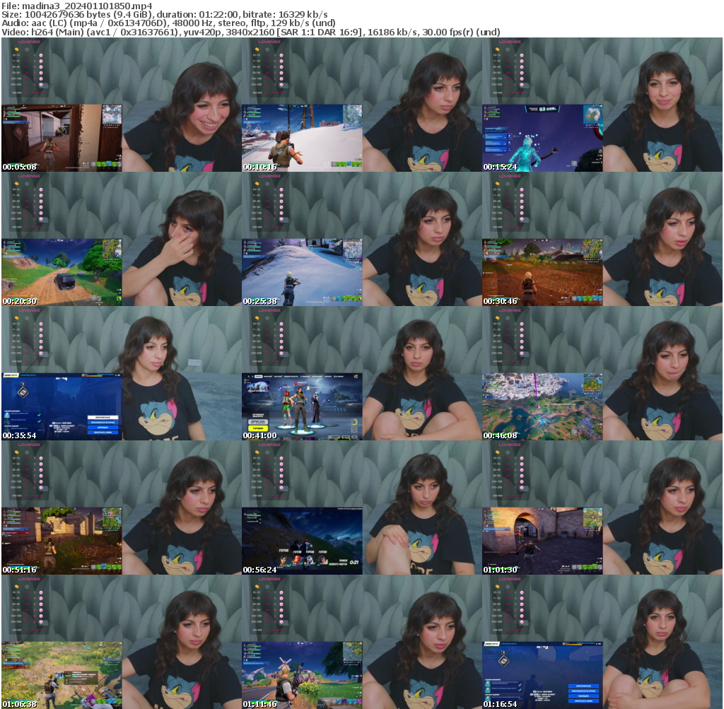 Preview thumb from madina3 on 2024-01-10 @ bongacams