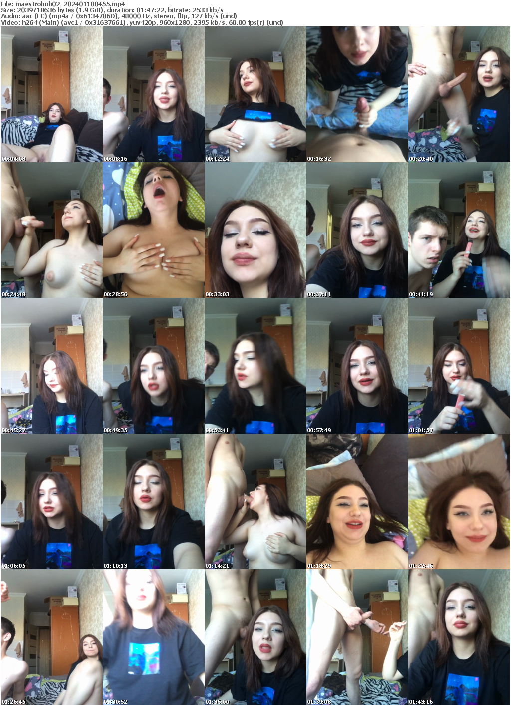 Preview thumb from maestrohub02 on 2024-01-10 @ bongacams