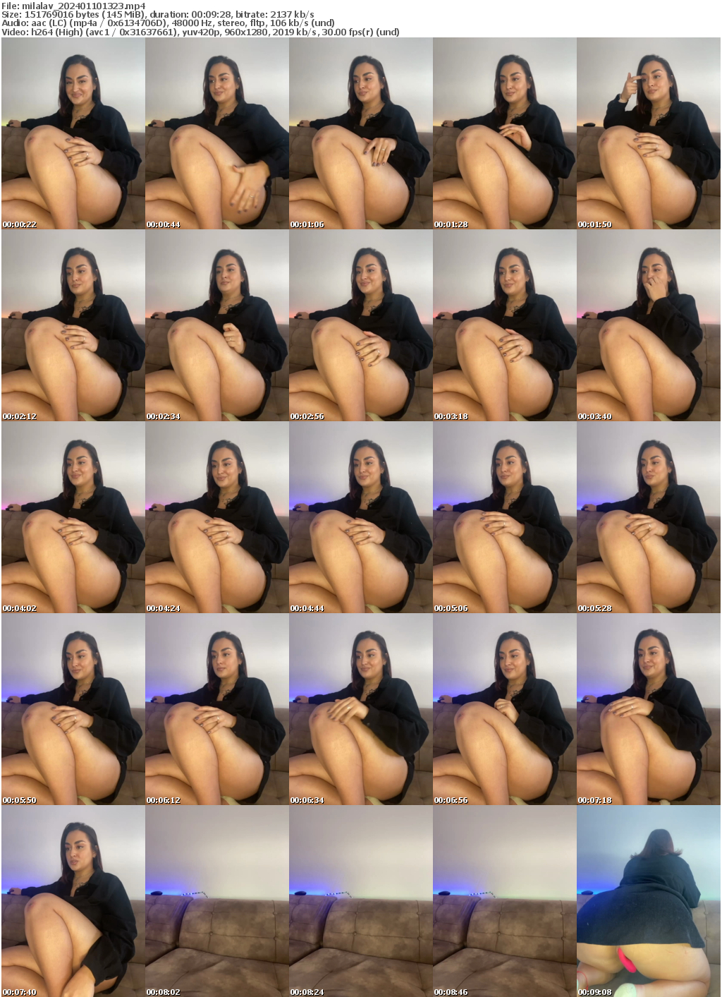 Preview thumb from milalav on 2024-01-10 @ bongacams