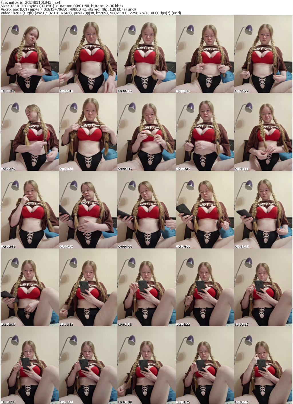 Preview thumb from milokris on 2024-01-10 @ bongacams