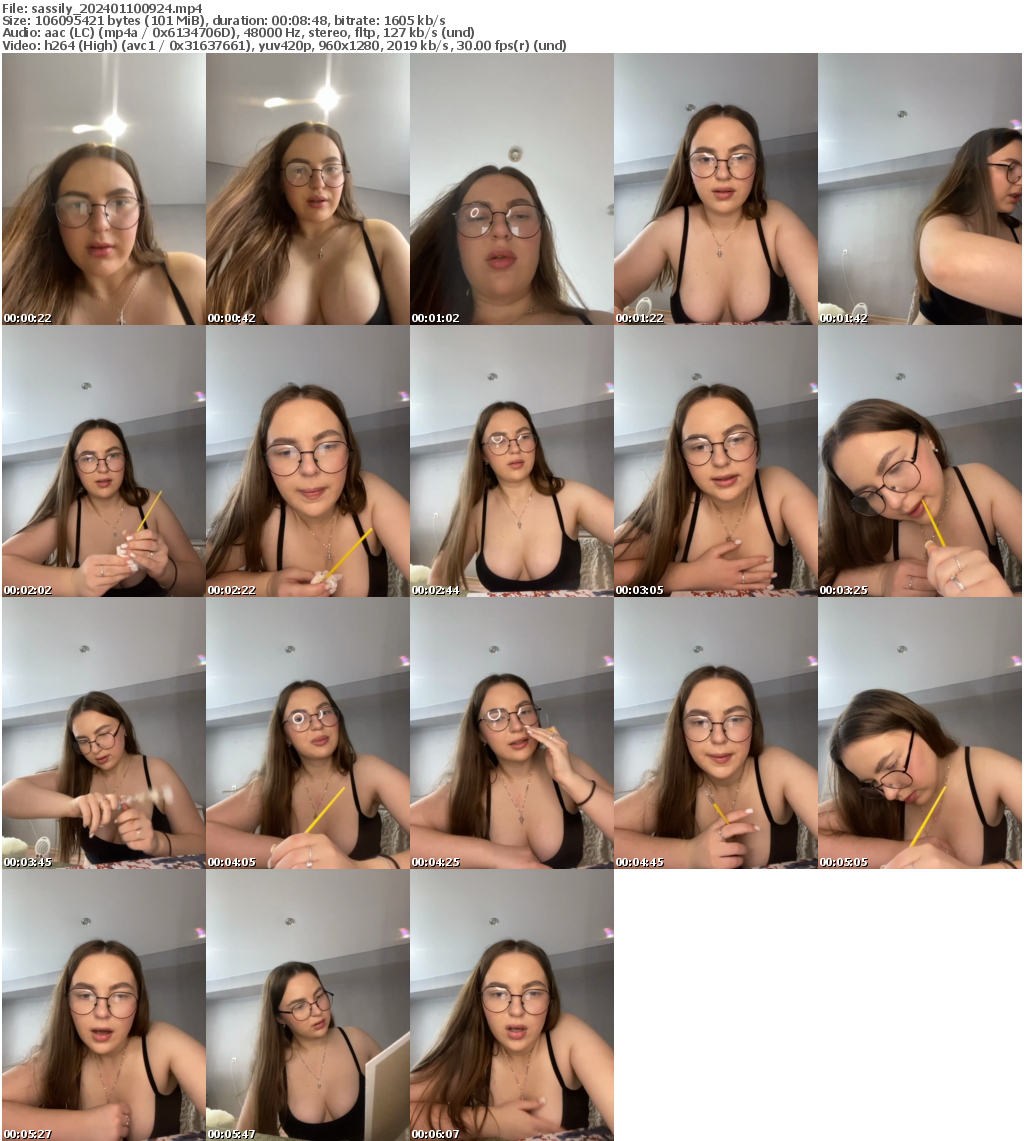 Preview thumb from sassily on 2024-01-10 @ bongacams