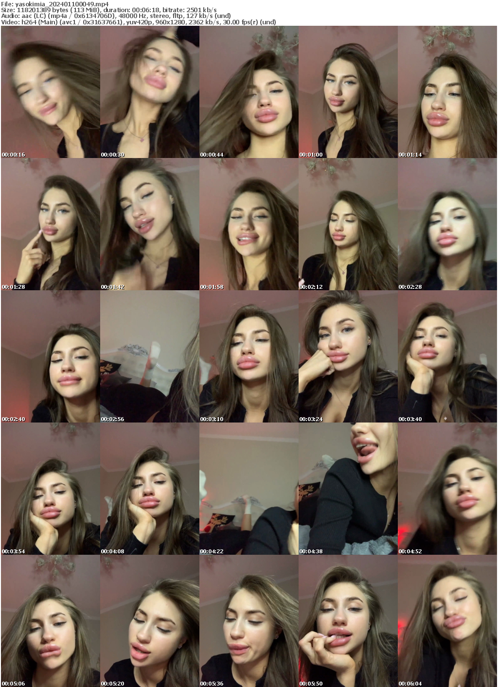 Preview thumb from yasokimia on 2024-01-10 @ bongacams