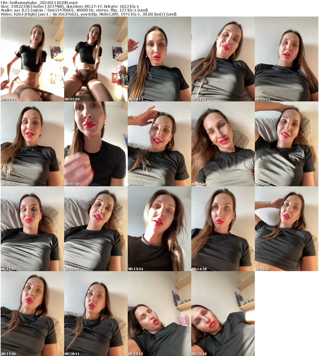 Preview thumb from hothoneybabe on 2024-01-11 @ bongacams