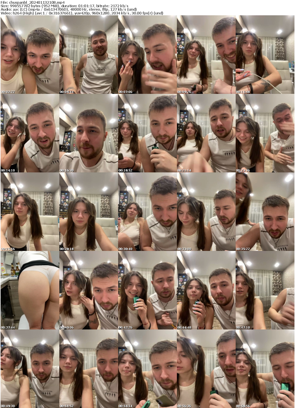 Preview thumb from chuspanbl on 2024-01-13 @ bongacams