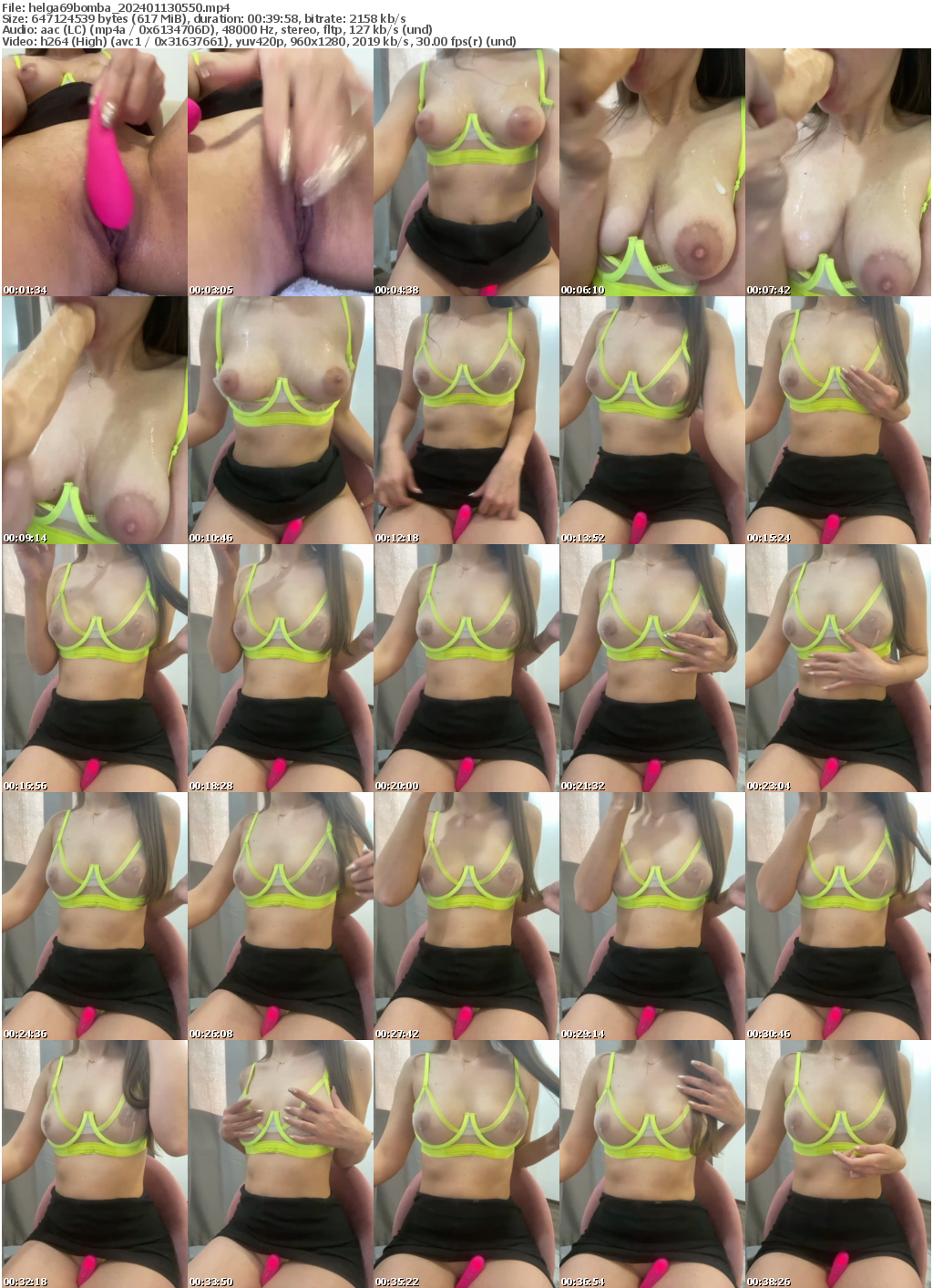 Preview thumb from helga69bomba on 2024-01-13 @ bongacams