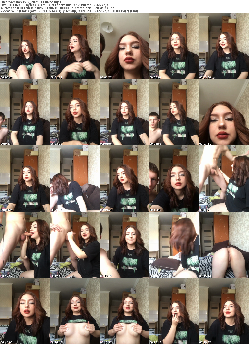 Preview thumb from maestrohub02 on 2024-01-13 @ bongacams