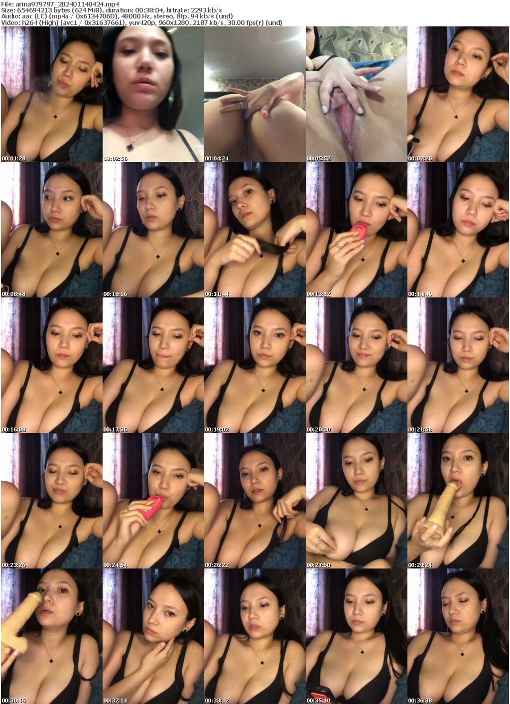Preview thumb from arina979797 on 2024-01-14 @ bongacams