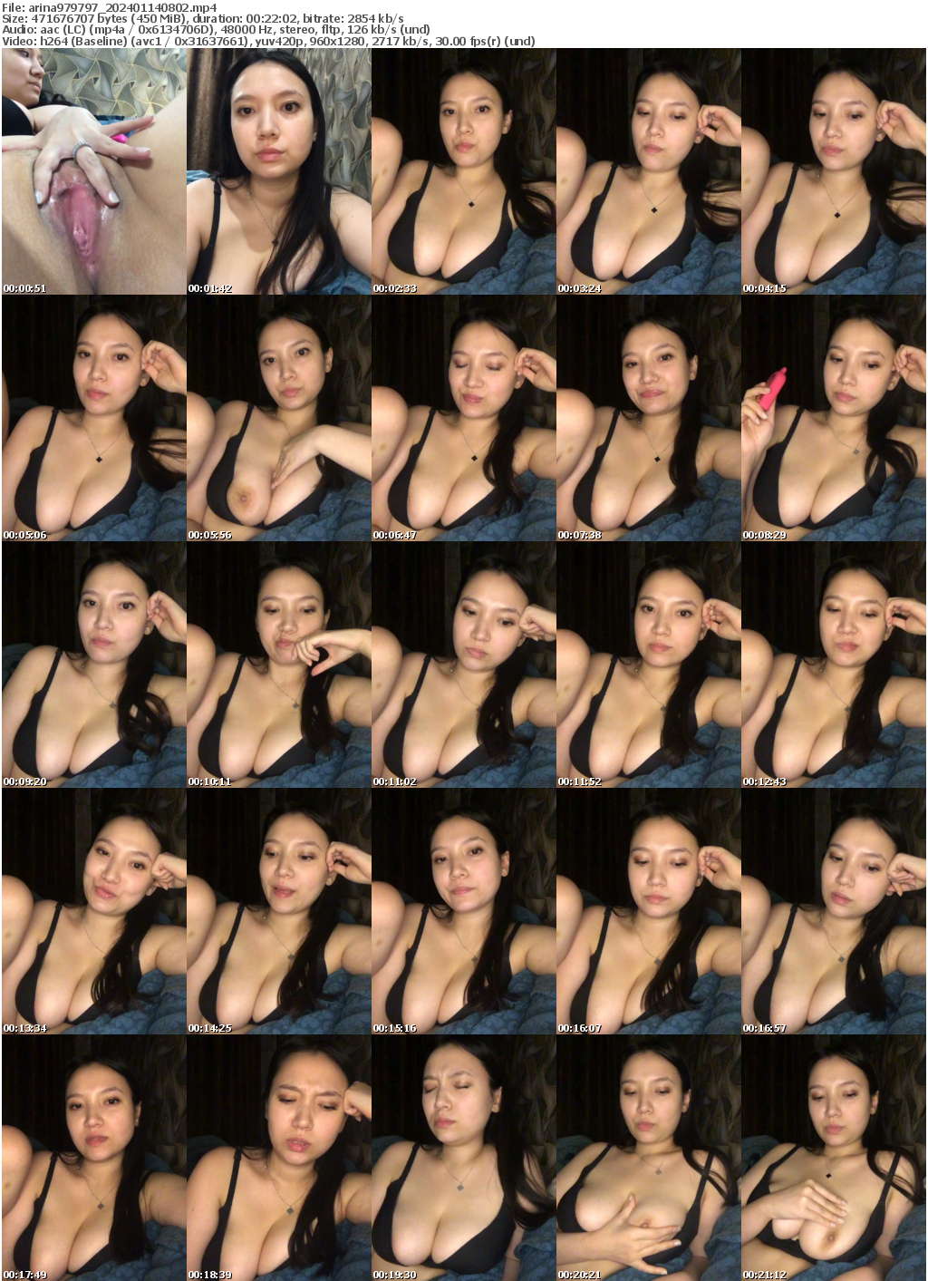 Preview thumb from arina979797 on 2024-01-14 @ bongacams