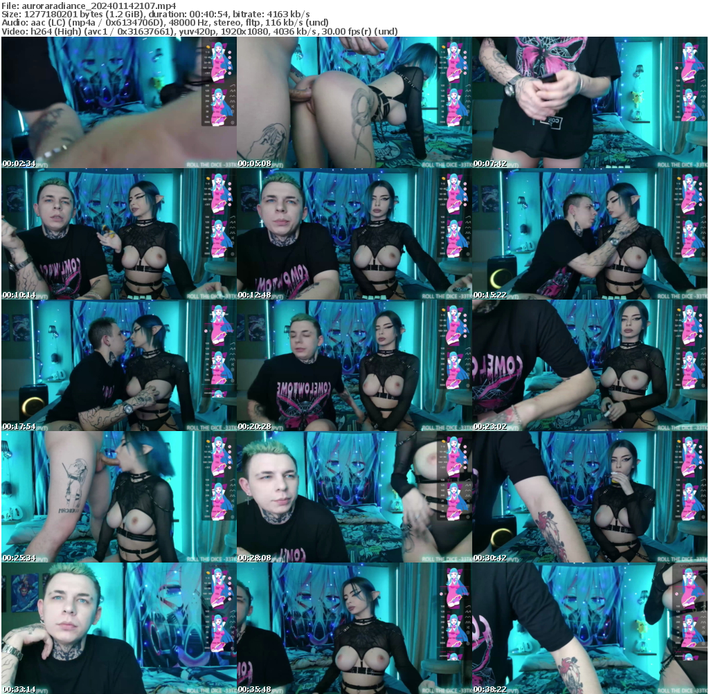 Preview thumb from auroraradiance on 2024-01-14 @ bongacams