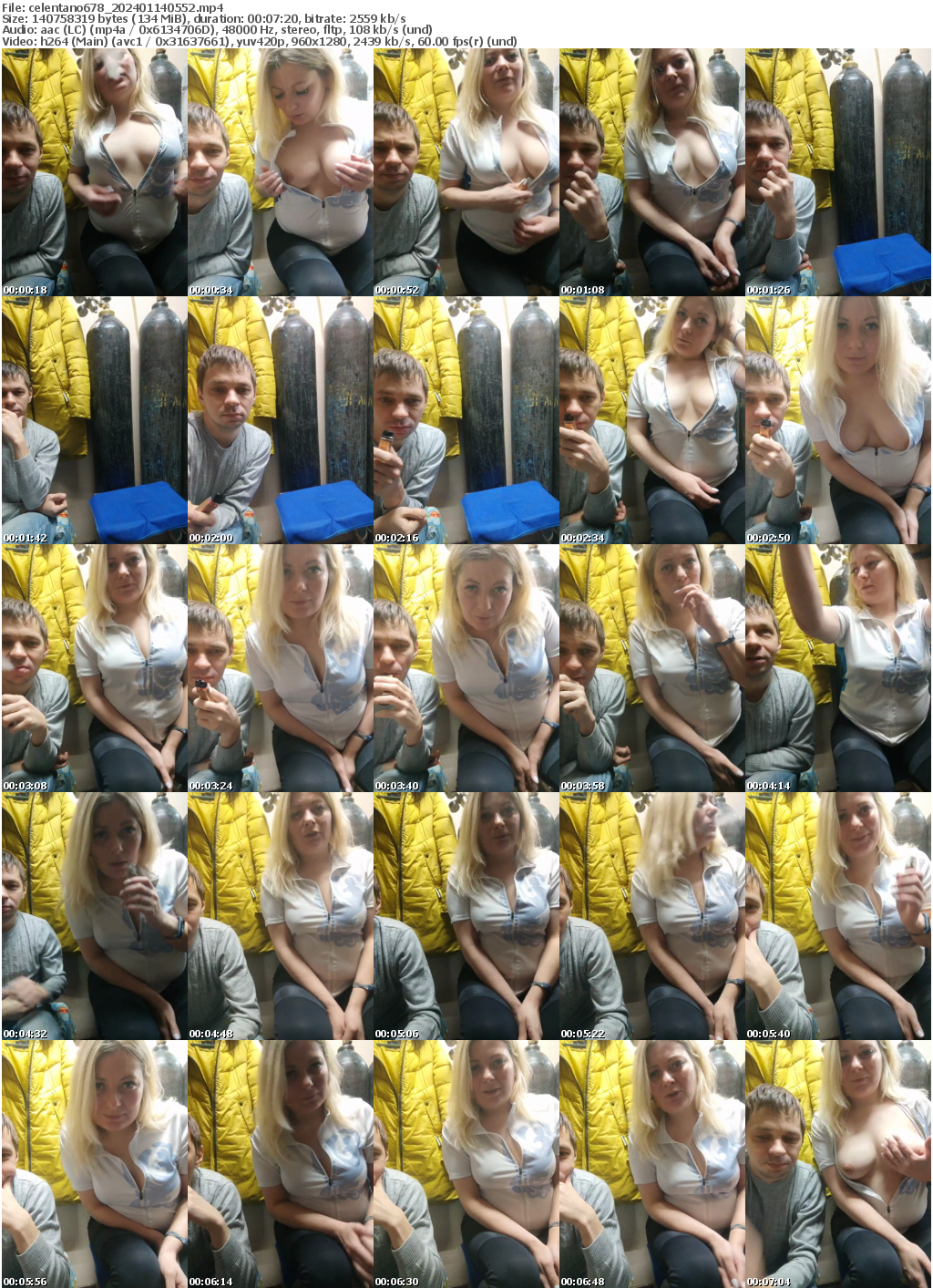 Preview thumb from celentano678 on 2024-01-14 @ bongacams