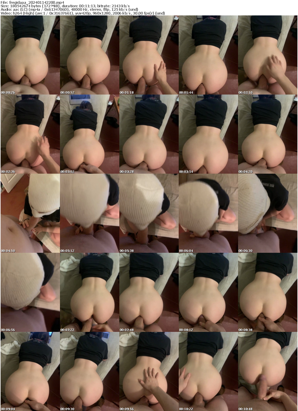 Preview thumb from fregidaaa on 2024-01-14 @ bongacams