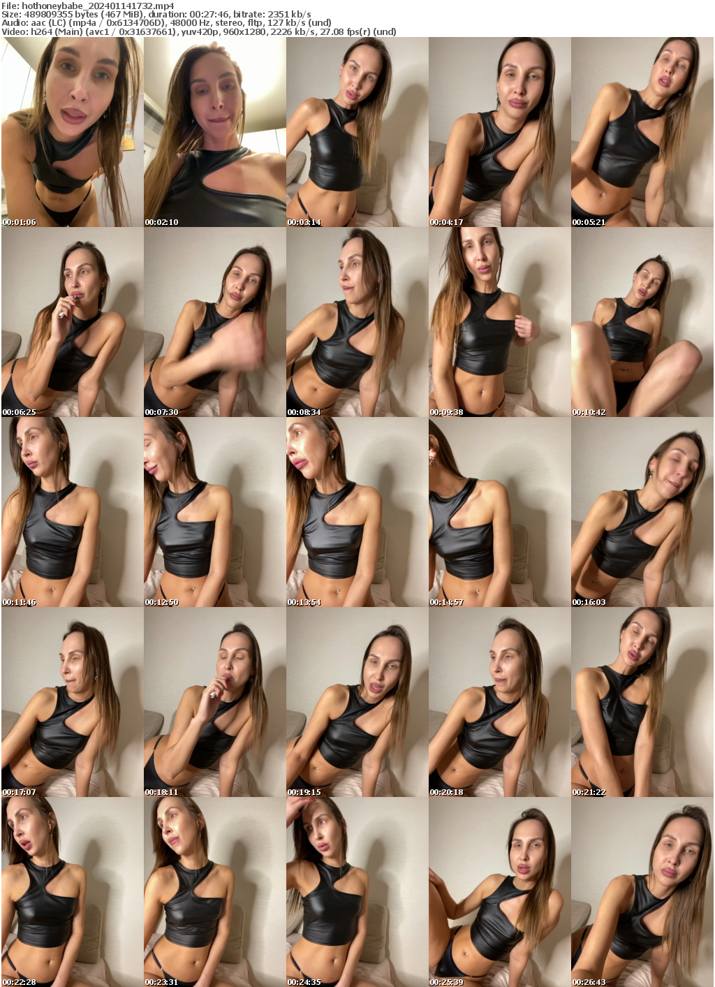 Preview thumb from hothoneybabe on 2024-01-14 @ bongacams