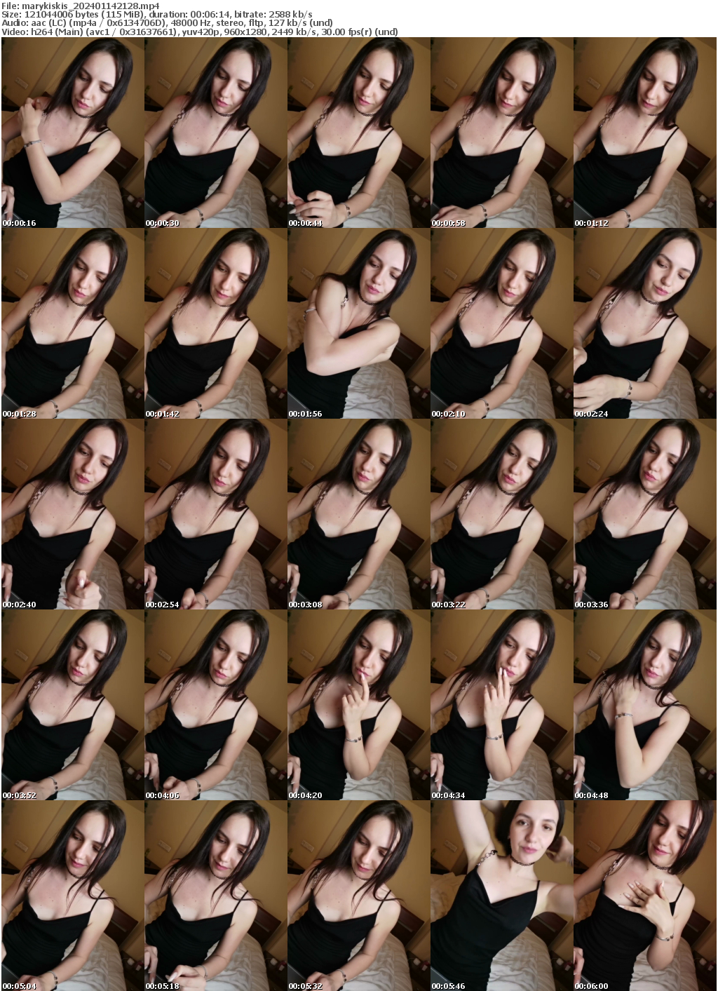 Preview thumb from marykiskis on 2024-01-14 @ bongacams