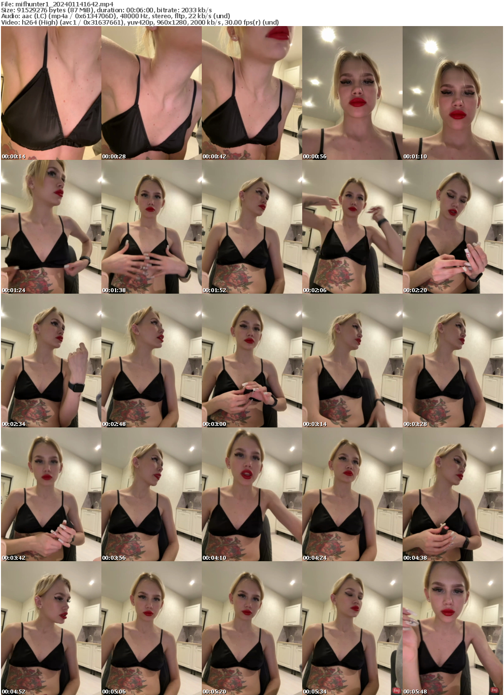 Preview thumb from mifhunter1 on 2024-01-14 @ bongacams