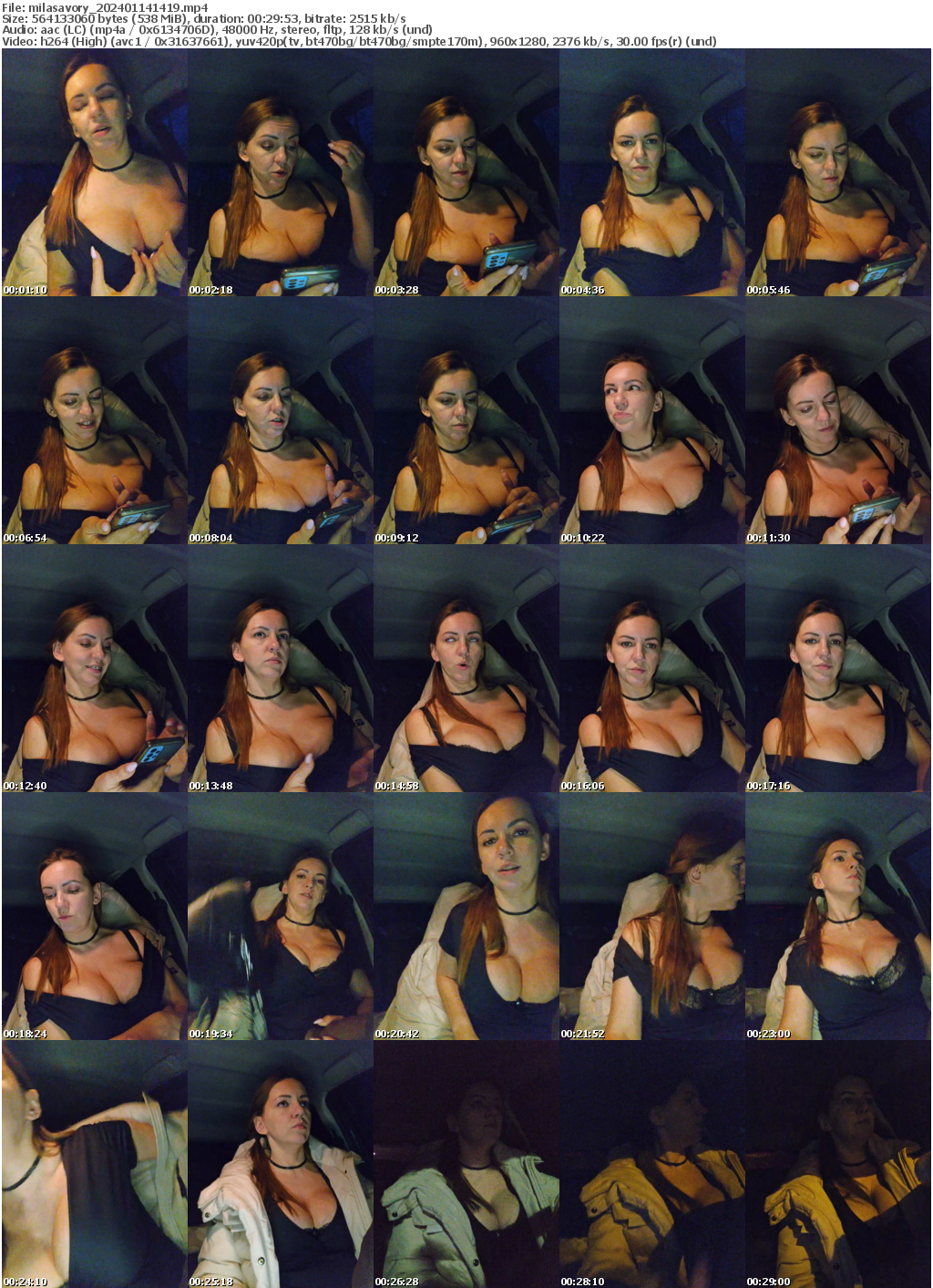 Preview thumb from milasavory on 2024-01-14 @ bongacams