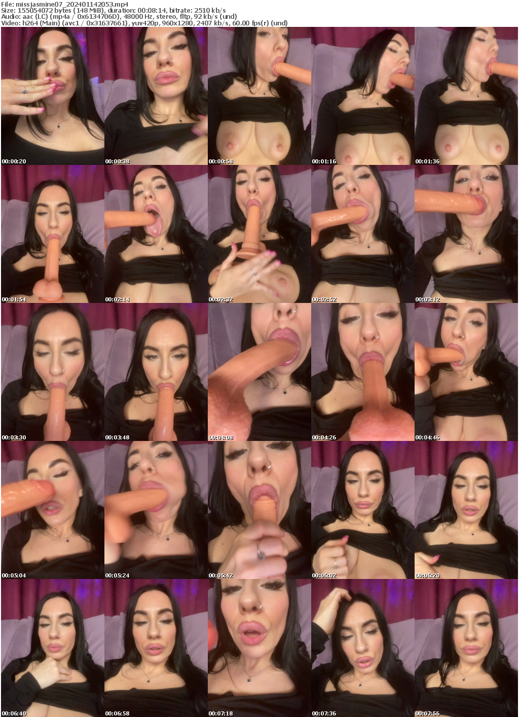 Preview thumb from missjasmine07 on 2024-01-14 @ bongacams