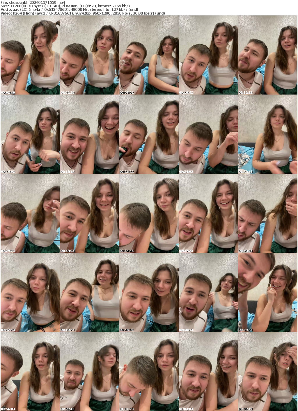 Preview thumb from chuspanbl on 2024-01-17 @ bongacams