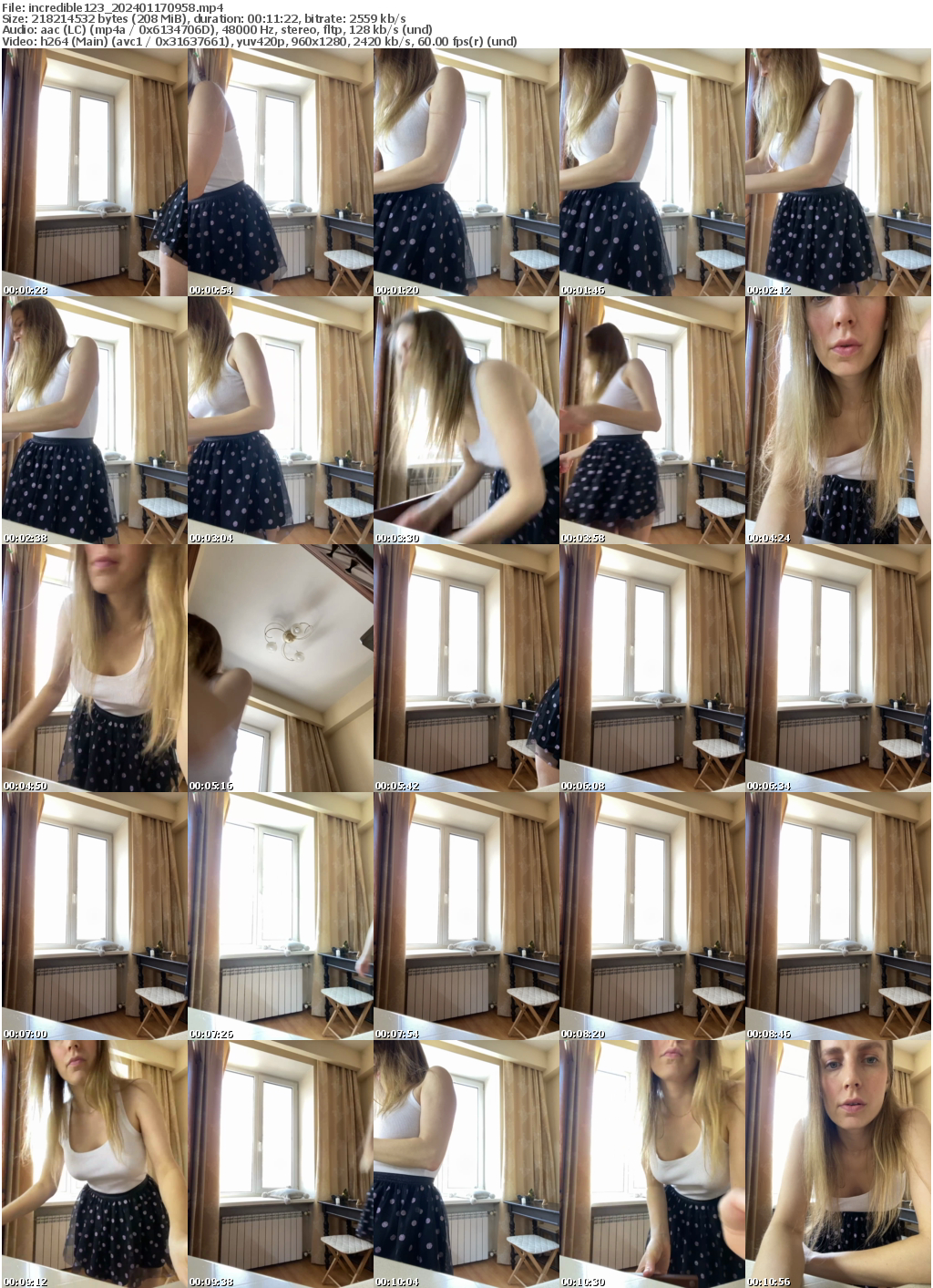 Preview thumb from incredible123 on 2024-01-17 @ bongacams