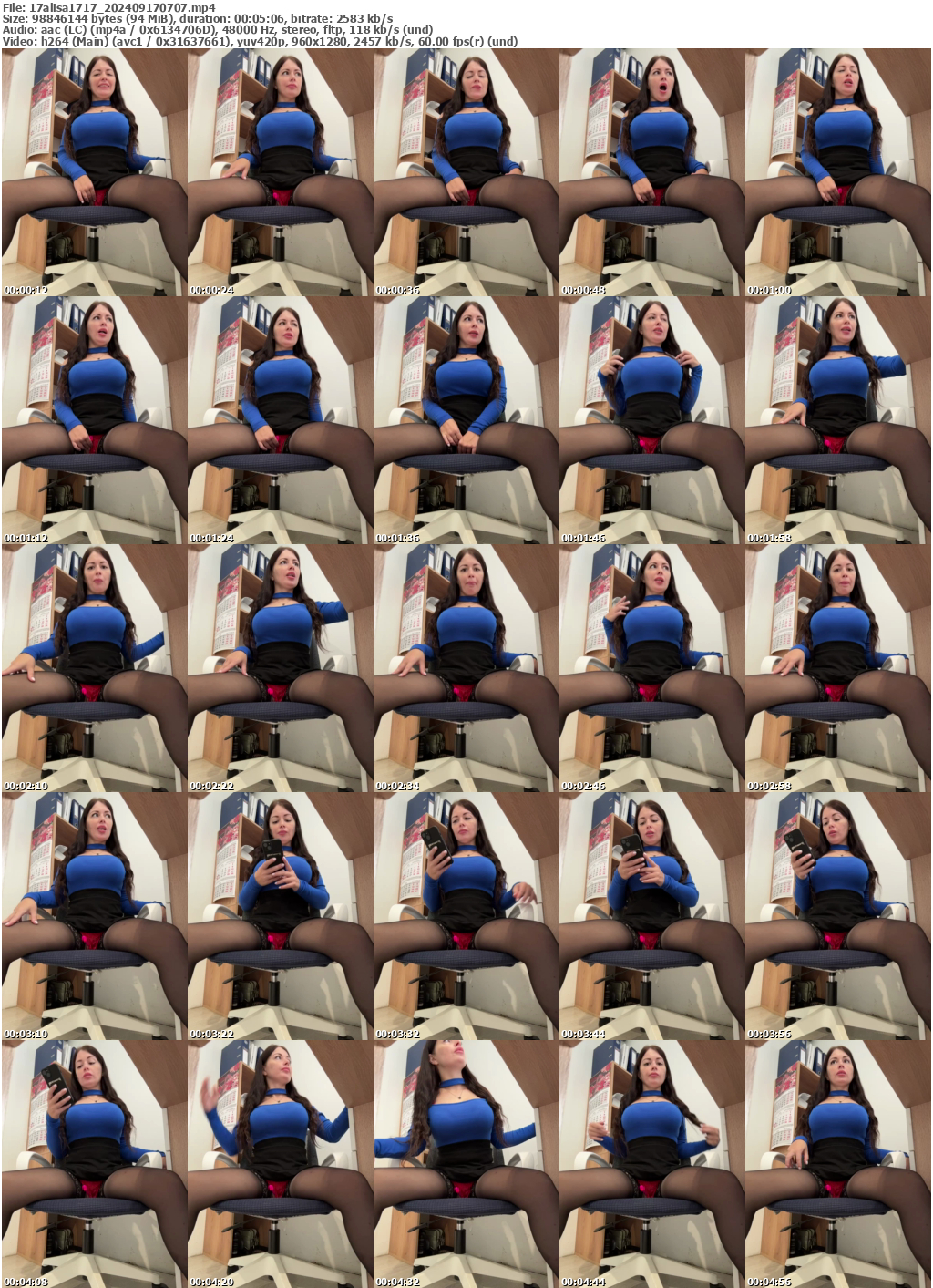 Preview thumb from 17alisa1717 on 2024-09-17 @ bongacams