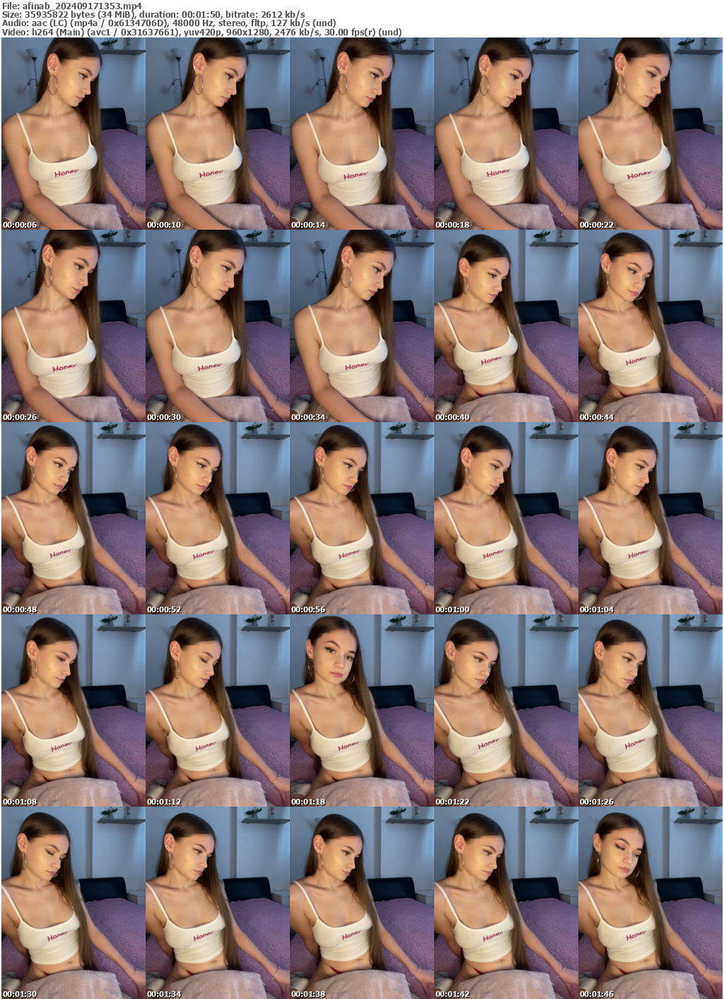 Preview thumb from afinab on 2024-09-17 @ bongacams