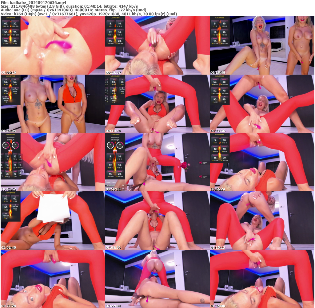 Preview thumb from badbabe on 2024-09-17 @ bongacams