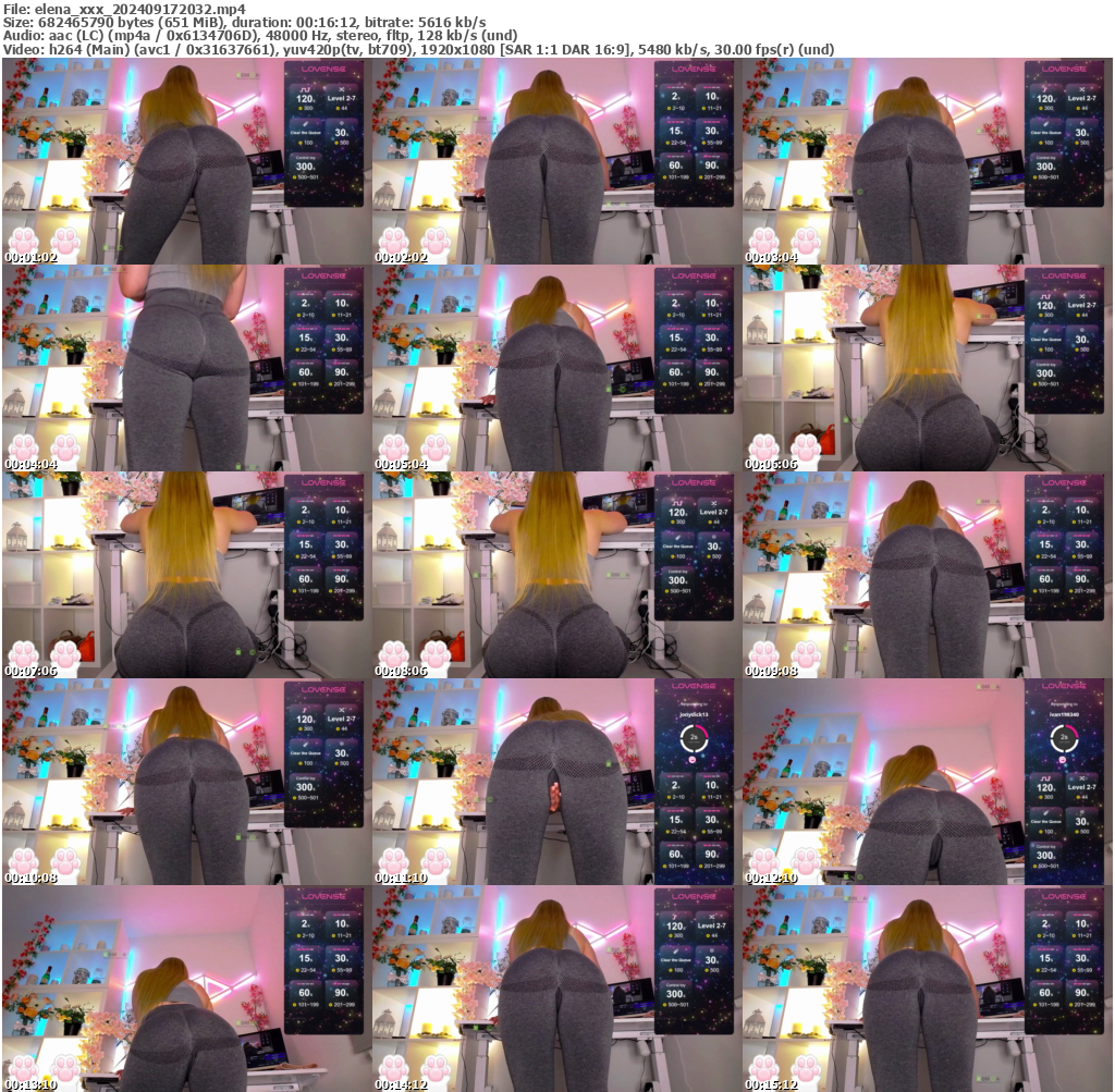 Preview thumb from elena_xxx on 2024-09-17 @ bongacams