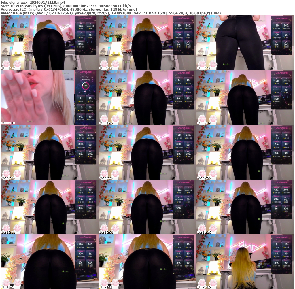 Preview thumb from elena_xxx on 2024-09-17 @ bongacams