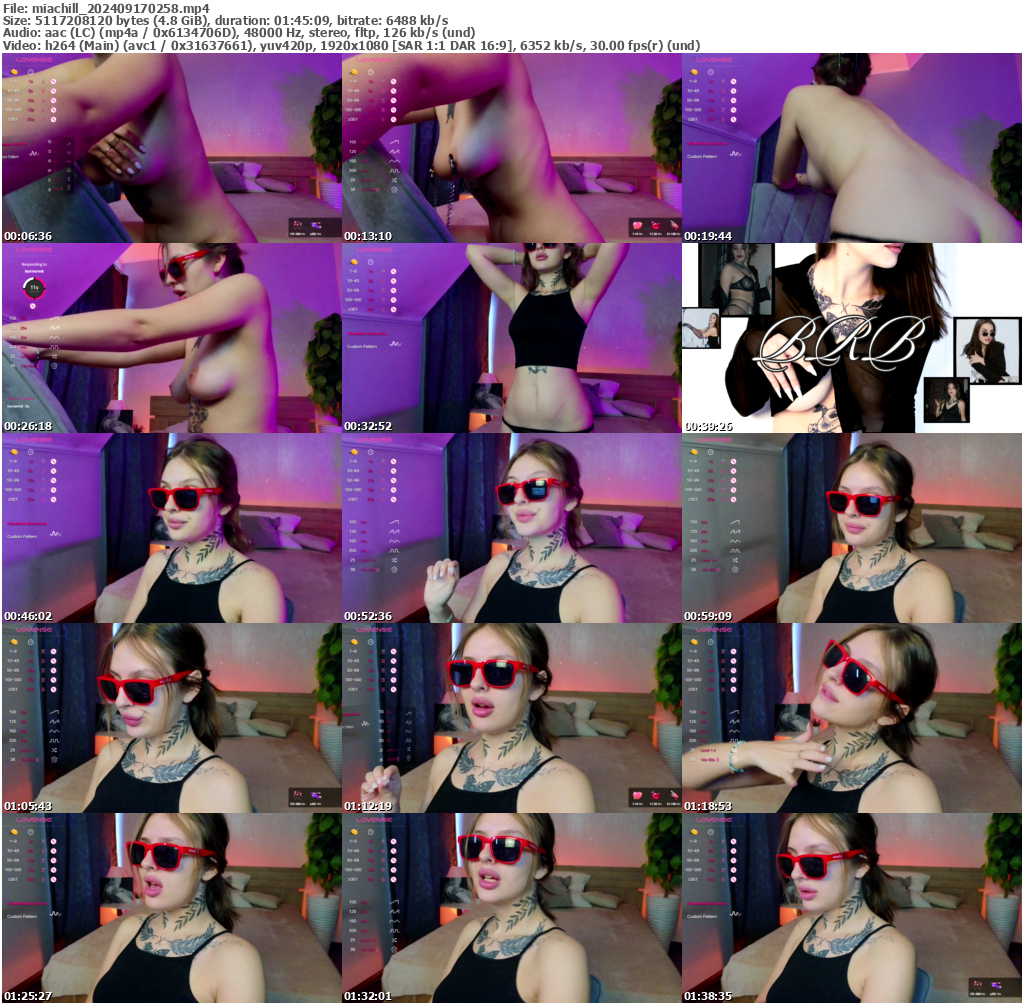 Preview thumb from miachill on 2024-09-17 @ bongacams