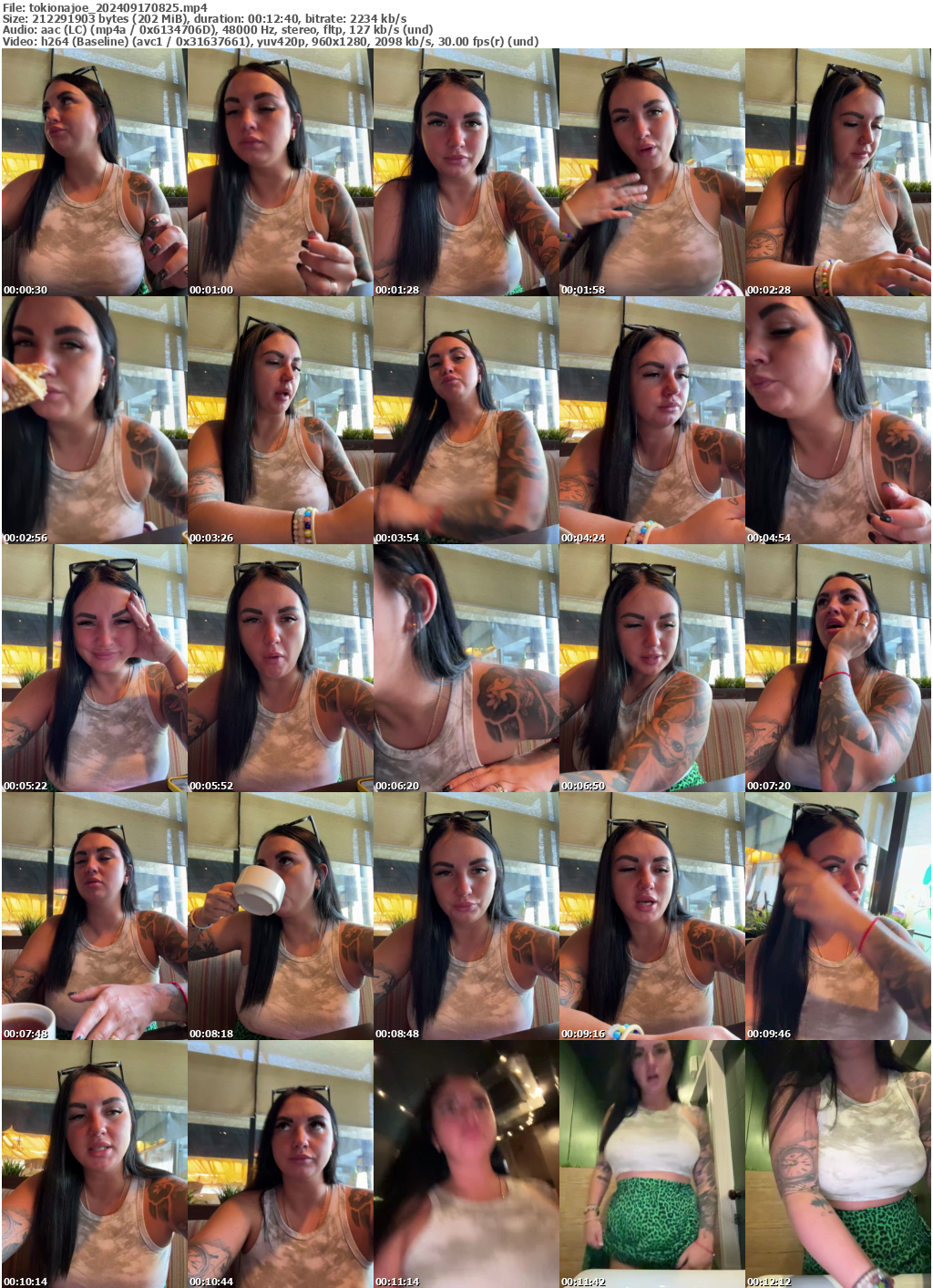 Preview thumb from tokionajoe on 2024-09-17 @ bongacams