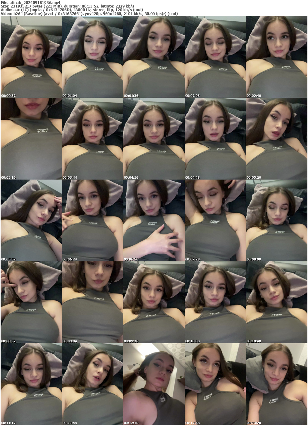 Preview thumb from afinab on 2024-09-18 @ bongacams