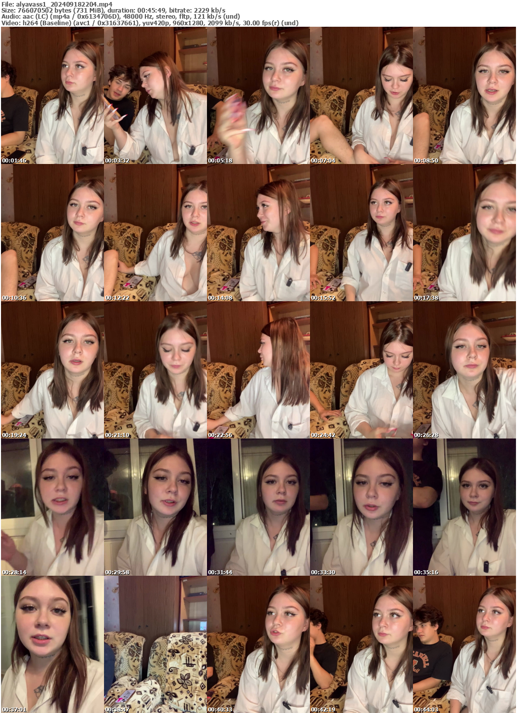 Preview thumb from alyavass1 on 2024-09-18 @ bongacams