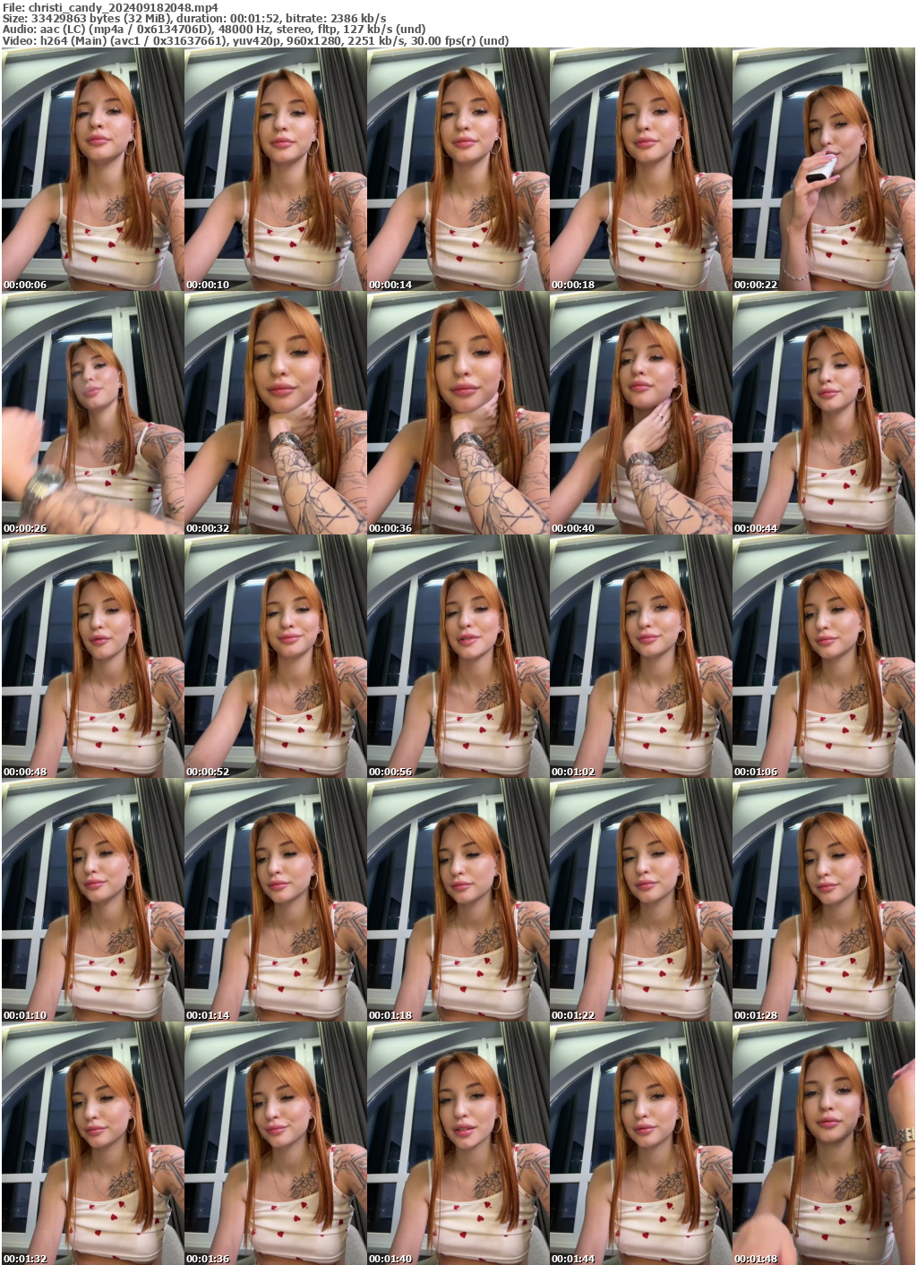 Preview thumb from christi_candy on 2024-09-18 @ bongacams