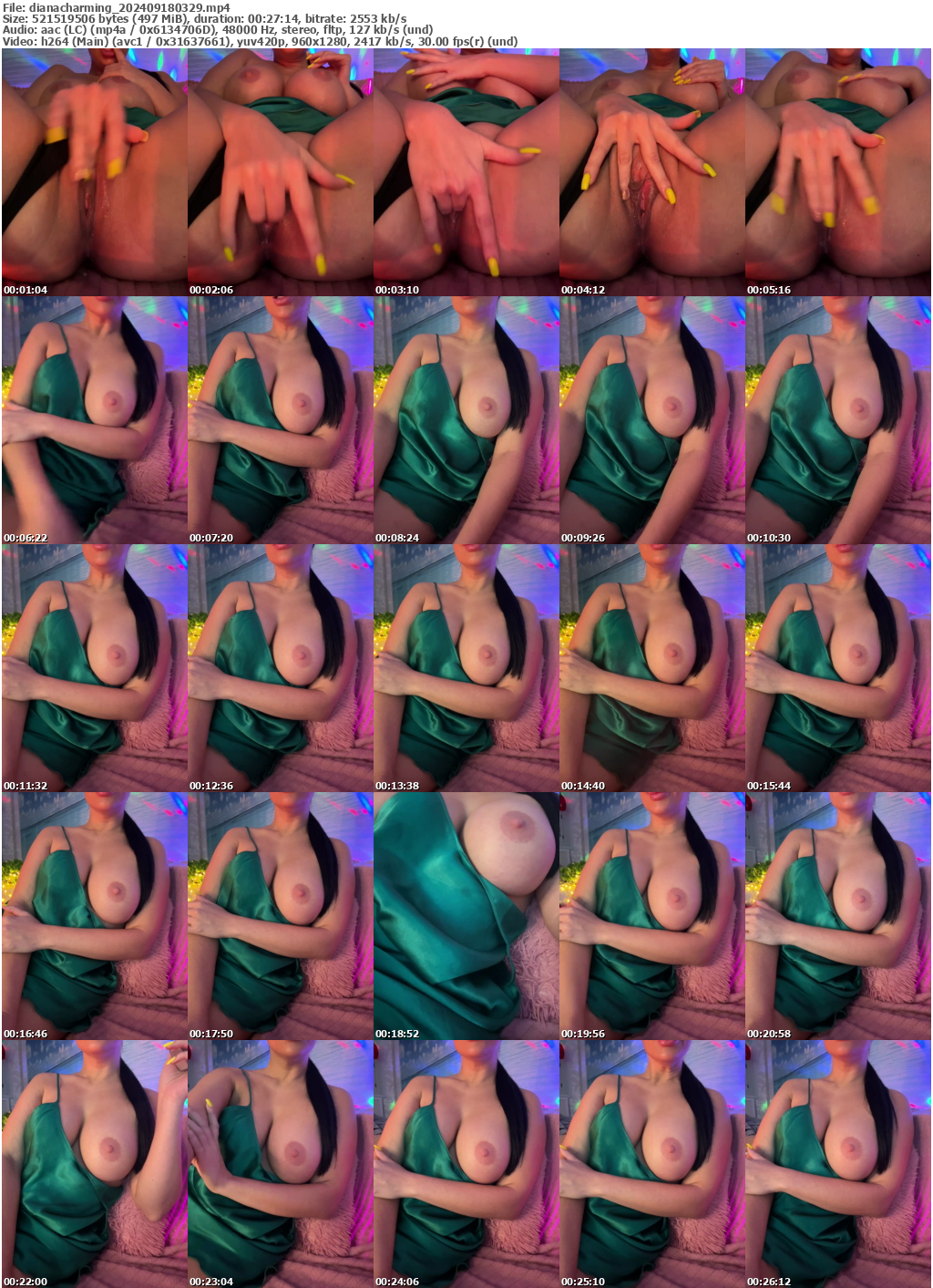 Preview thumb from dianacharming on 2024-09-18 @ bongacams