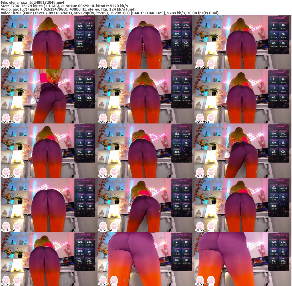 Preview thumb from elena_xxx on 2024-09-18 @ bongacams