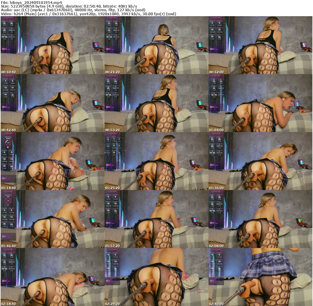 Preview thumb from hiboys on 2024-09-18 @ bongacams