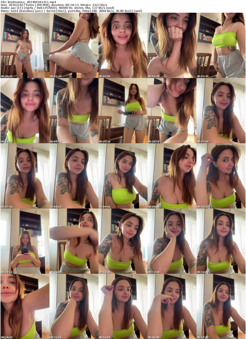 Preview thumb from kristinanice on 2024-09-18 @ bongacams