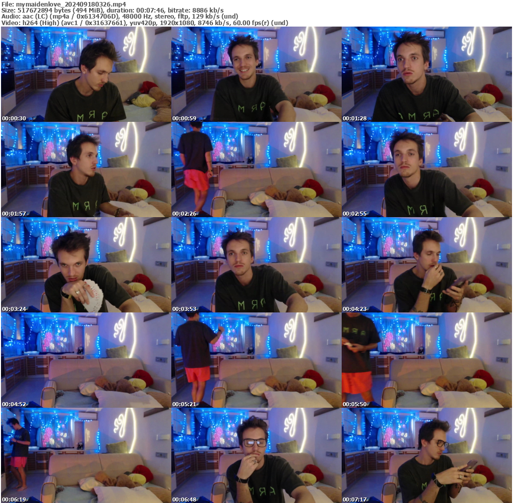 Preview thumb from mymaidenlove on 2024-09-18 @ bongacams