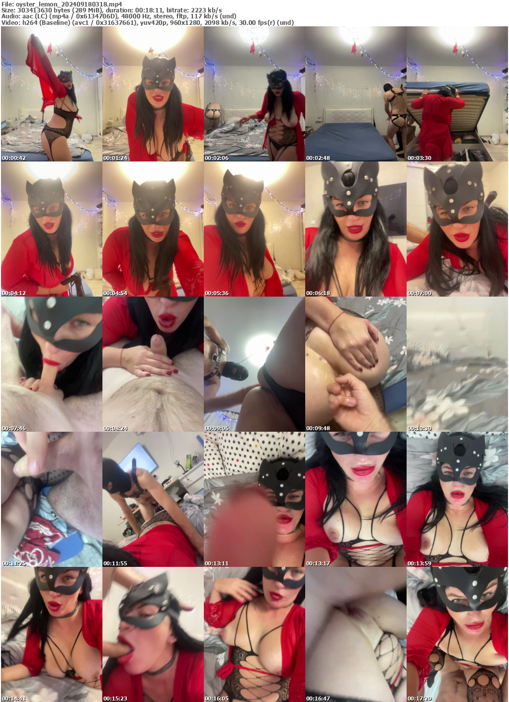 Preview thumb from oyster_lemon on 2024-09-18 @ bongacams