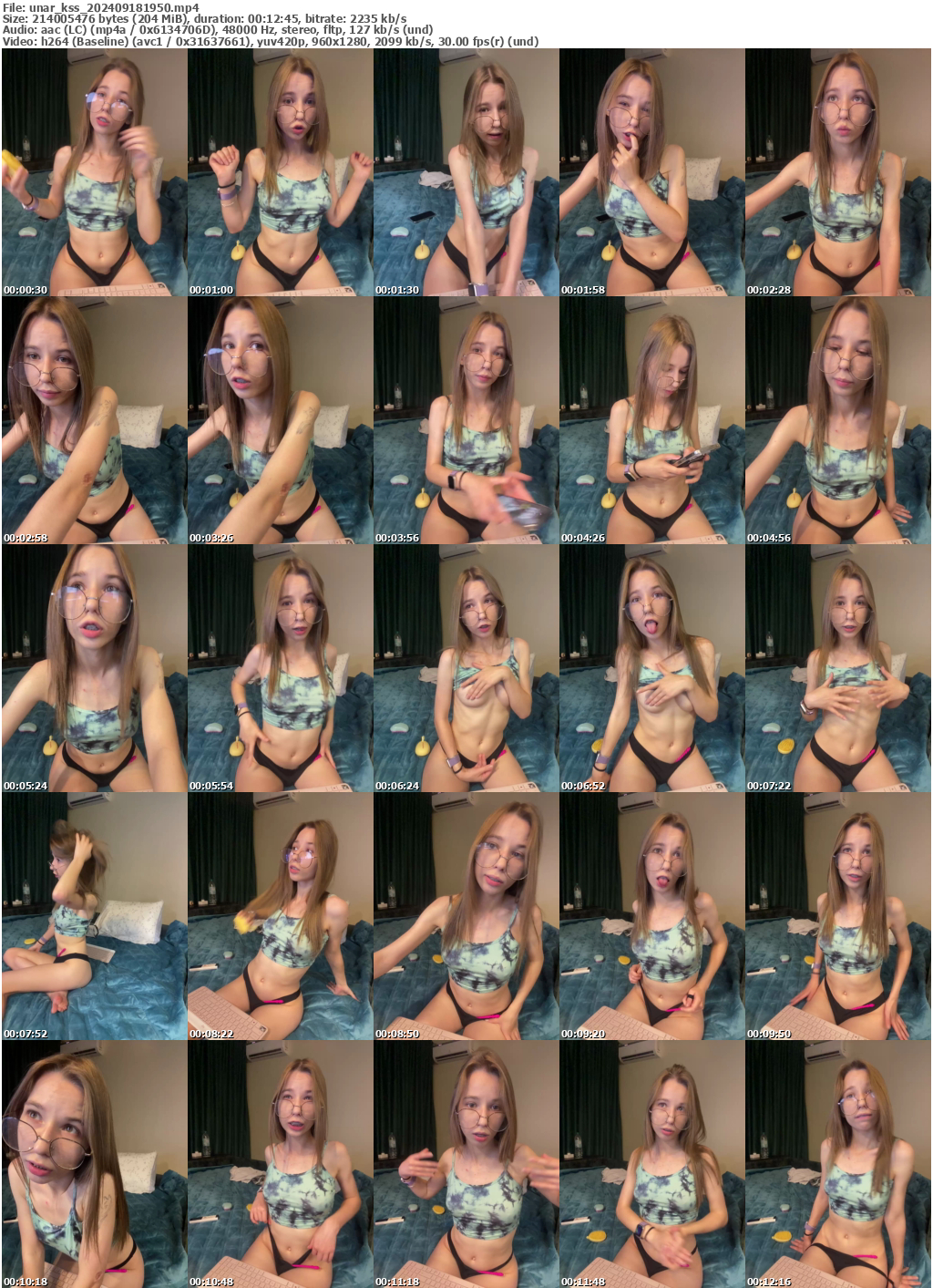 Preview thumb from unar_kss on 2024-09-18 @ bongacams