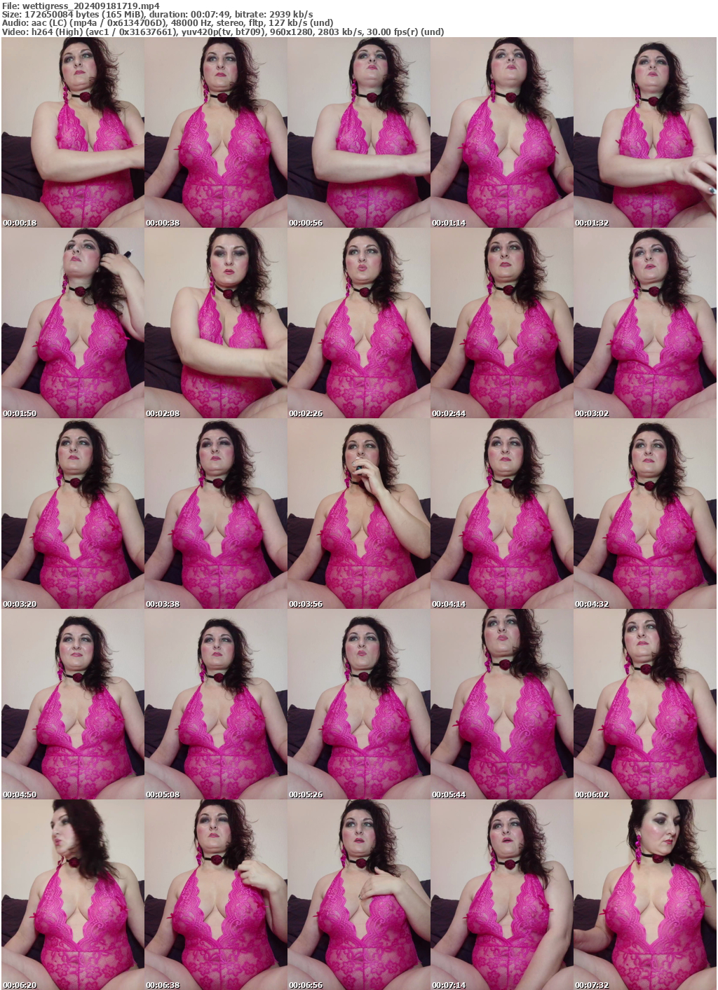 Preview thumb from wettigress on 2024-09-18 @ bongacams