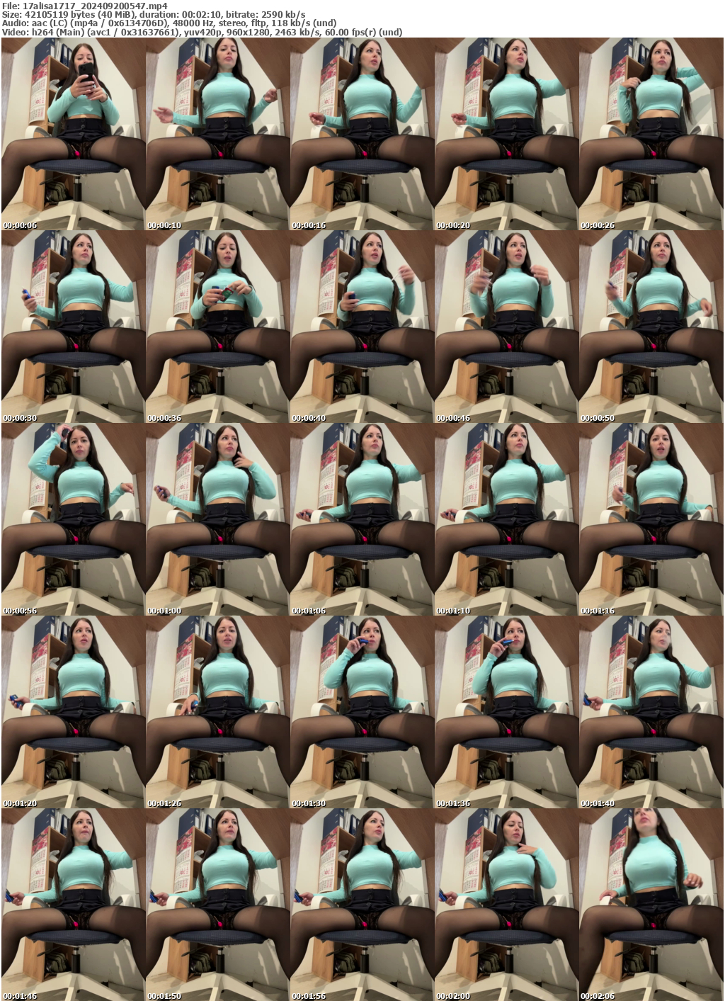 Preview thumb from 17alisa1717 on 2024-09-20 @ bongacams