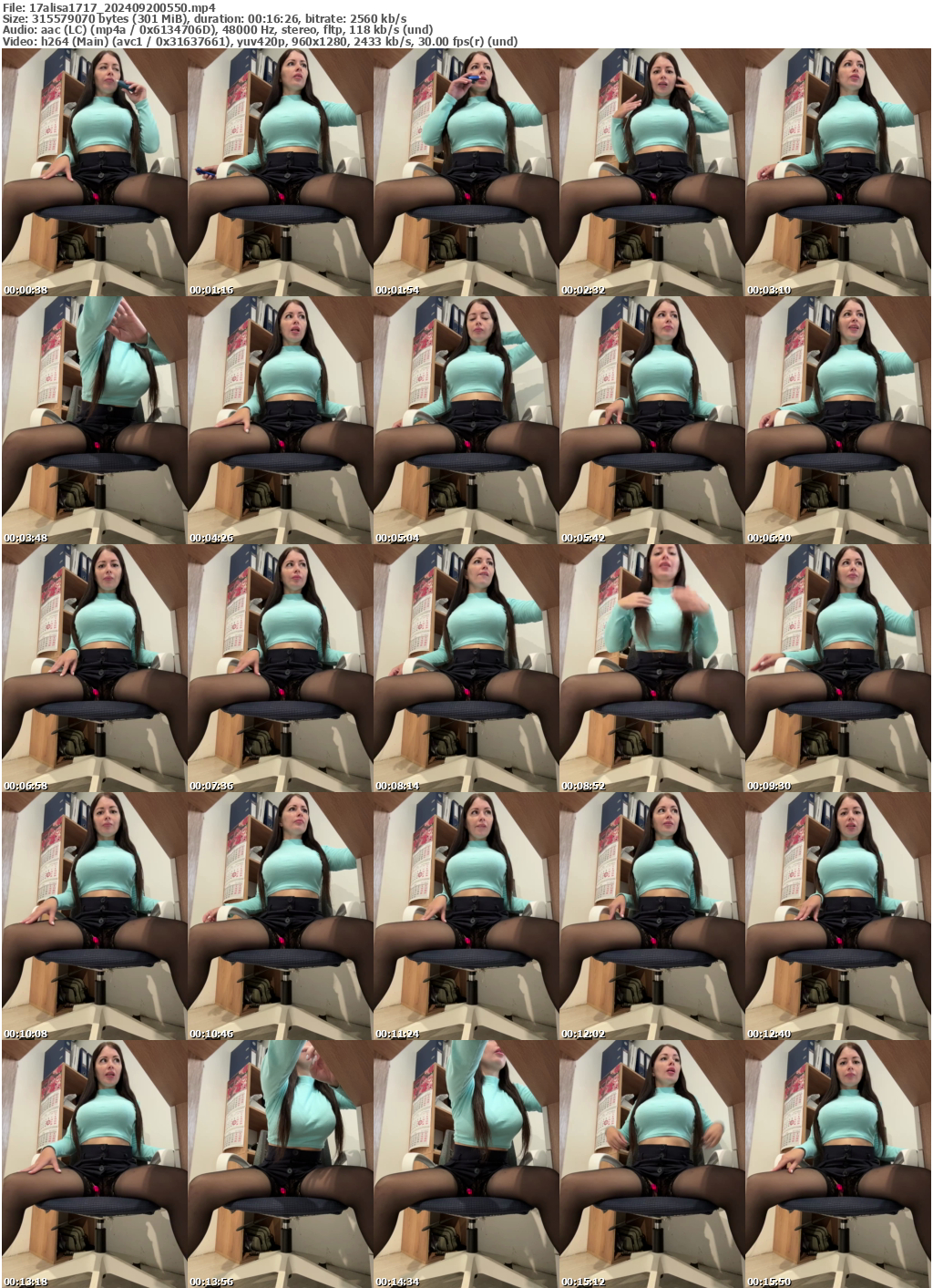 Preview thumb from 17alisa1717 on 2024-09-20 @ bongacams