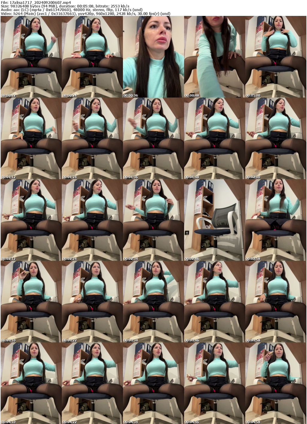 Preview thumb from 17alisa1717 on 2024-09-20 @ bongacams