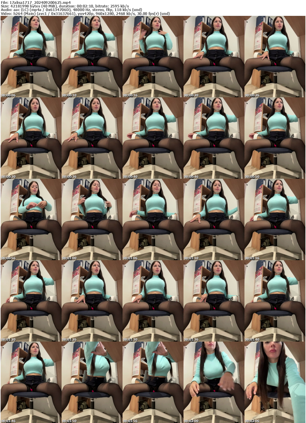 Preview thumb from 17alisa1717 on 2024-09-20 @ bongacams